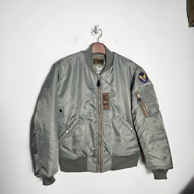 L 아웃스탠딩 10주년 ma1 자켓 