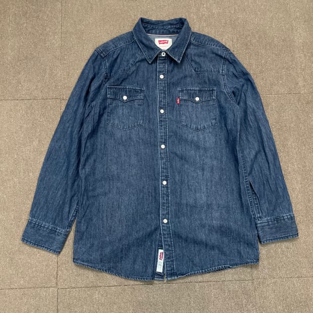 levis 리바이스 우먼스 웨스턴 데님 셔츠 