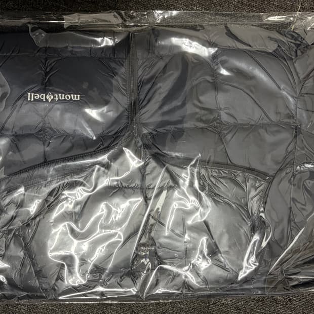 몽벨 슈페리어 다운 파카 블랙 800 Xl