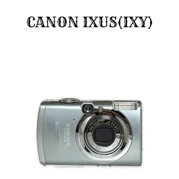 |카스테라색감🖤| 캐논 익서스 800 빈티지 디지털 카메라 디카