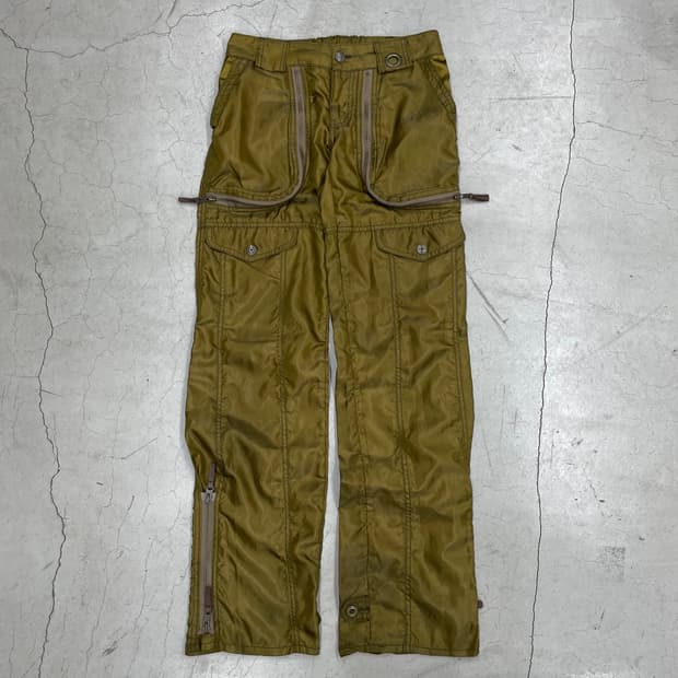 L.G.B ZIPPER EMBELLISHED PANTS