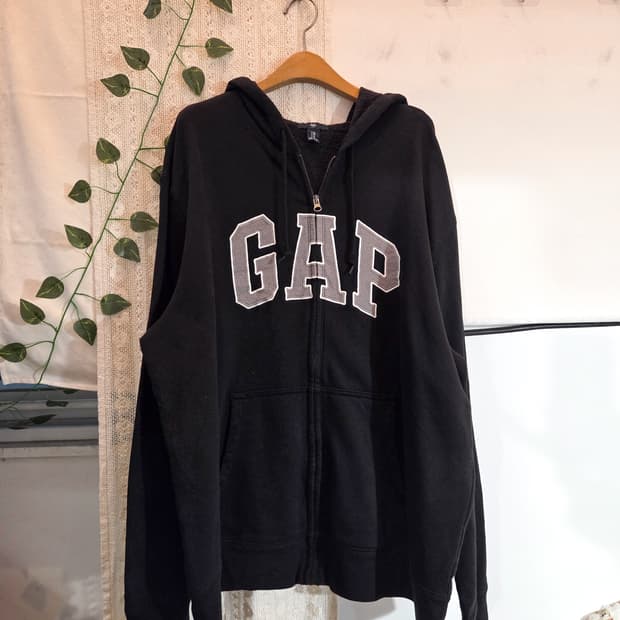 GAP 무채색 후드집업