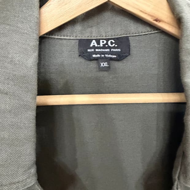 A.p.c 데님 셔츠 자켓