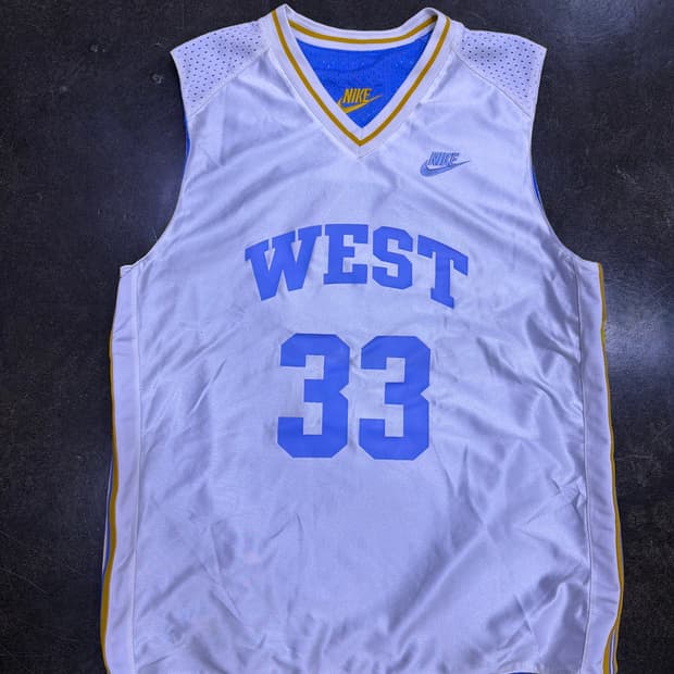 나이키 웨스트 33 리버시블 베스킷볼 민소매 져지 유니폼 L