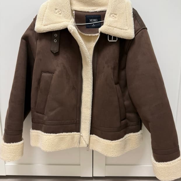 MIXXO 여성 무스탕 자켓 M사이즈