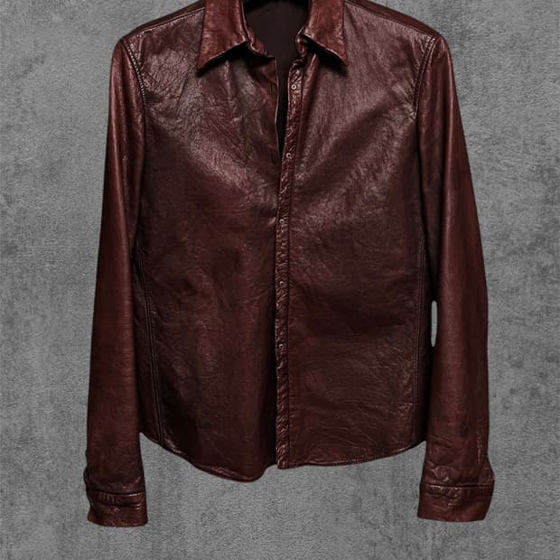 Maurzio Altieri Leather Shirt 02