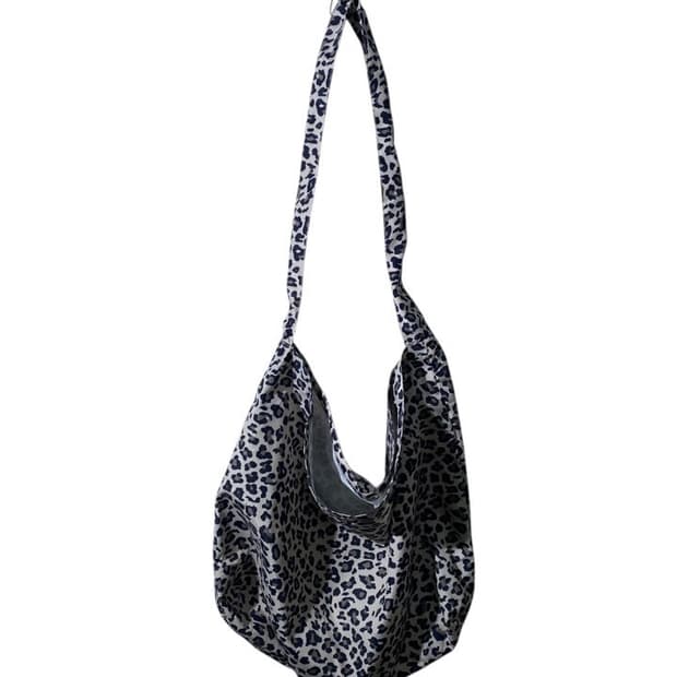 빈티지 레오파드 크로스백