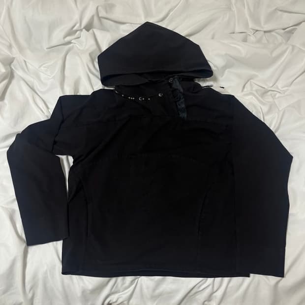 혜인서 버튼 후드티