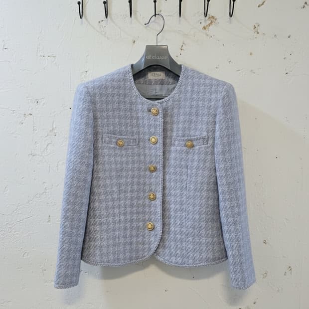 Japan vtg Plidoul 트위드 자켓 66