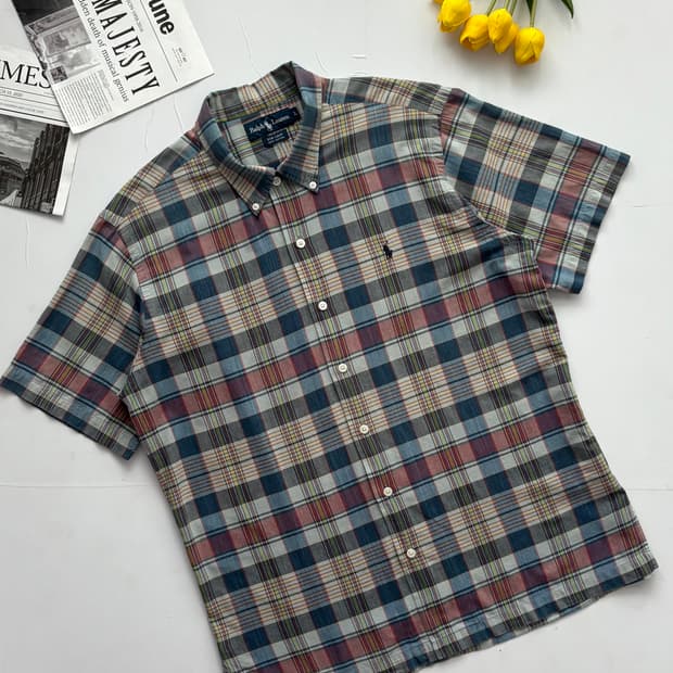 Polo 폴로랄프로렌 마드라스 체크 셔츠