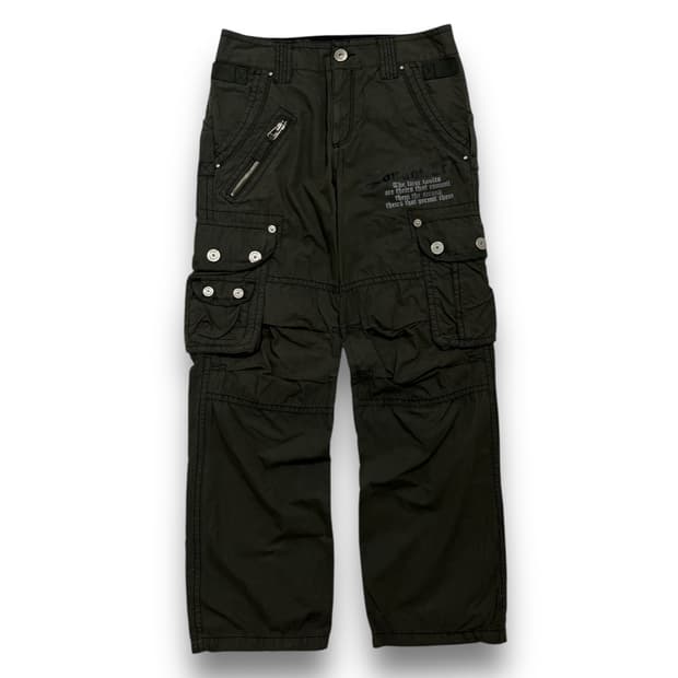 CRUX utility cargo khaki y2k pants