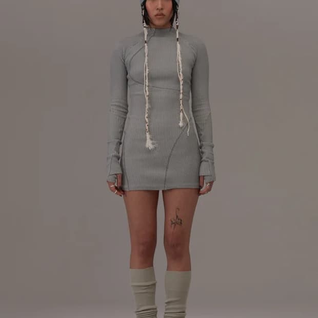 hyeinseo knitted dress