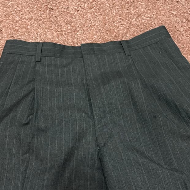 Japanese vintage stripe slacks 