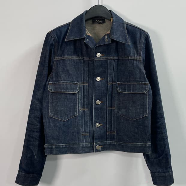 APC 아페쎄 우먼스 셀비지 2세대 청자켓 (on.684)