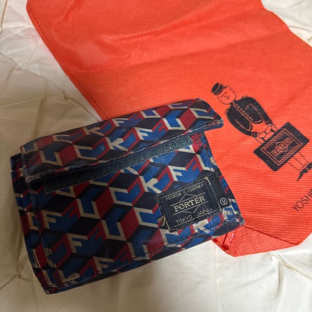 요시다포터 언더커버 콜라보 지갑