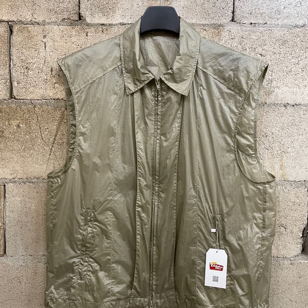 쿠어 컨버터블 레이어드 시스루 집업