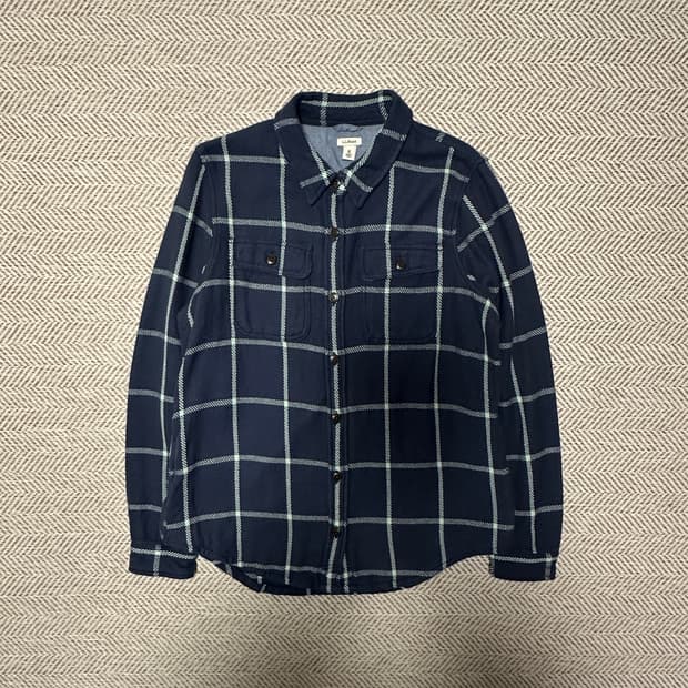 L. L. BEAN heavy cotton shirt
