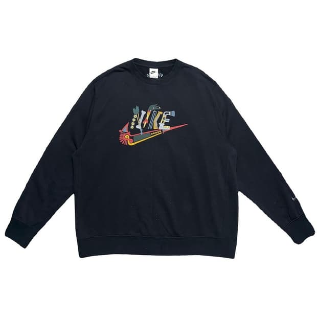 NIKE NSW 시엠프레 파밀리아 맨투맨 블랙 XL