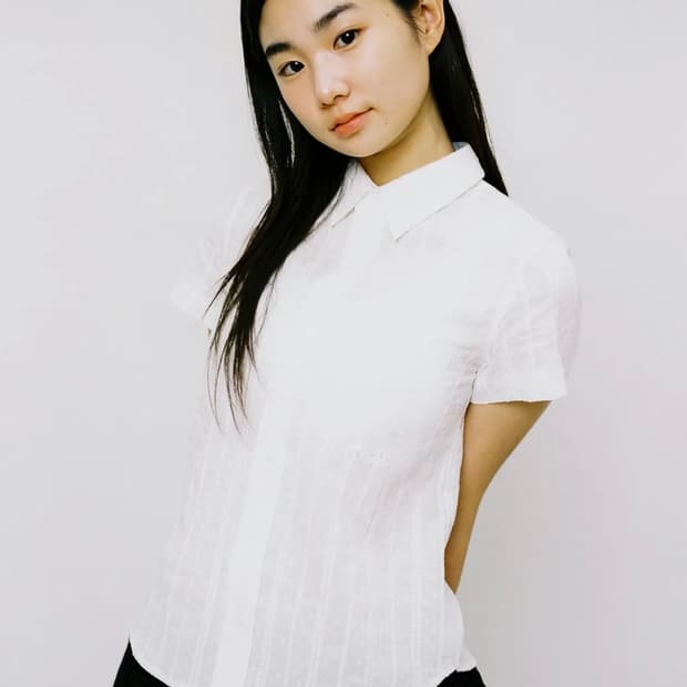 (아일릿 원희 착용) 웹하우스 걸프렌드 셔츠 - 레이스