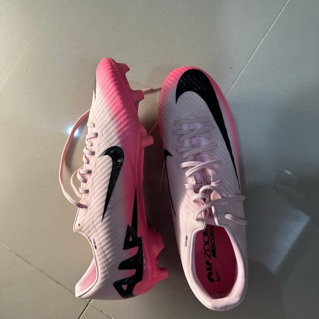 나이키 머큐리얼 베이퍼 15 아카데미 MG 핑크 폼 블랙