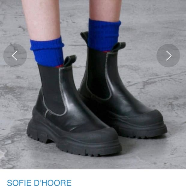 SOFIE DHOORE  첼시부츠 38
