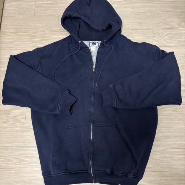 [L] 빈티지 리 Lee 후드집업 네이비