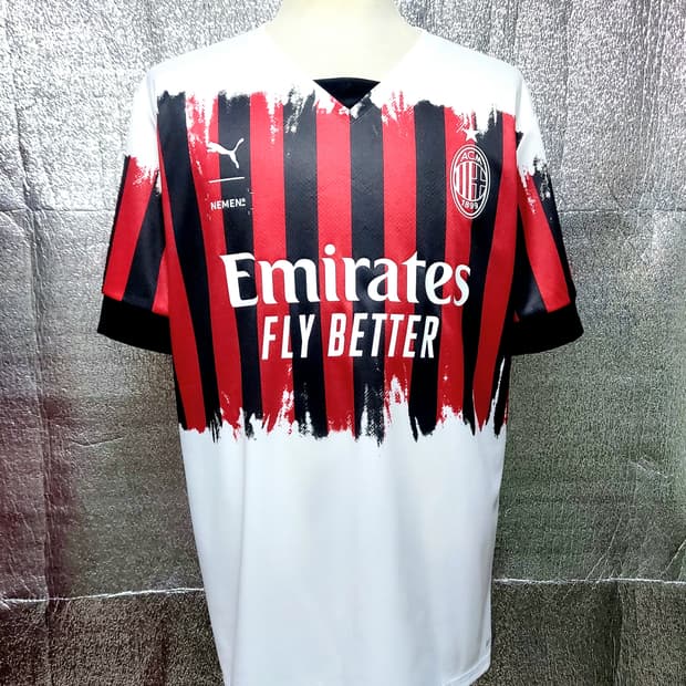 ♤필독♤ 21/22 AC밀란 X NEMEN 홈 L <한정판 새상품>