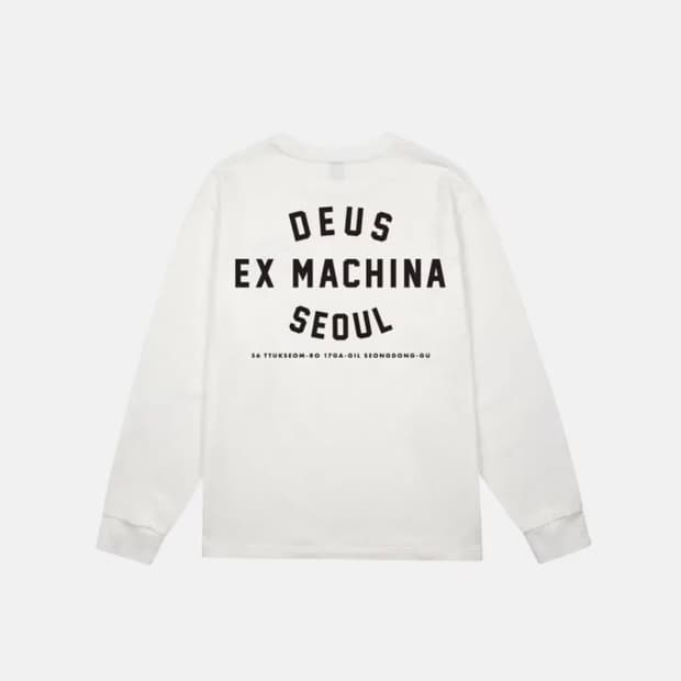 데우스 롱슬리브 s 화이트