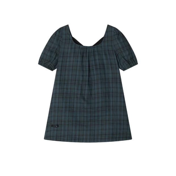 콜로신스 체크 블라우스