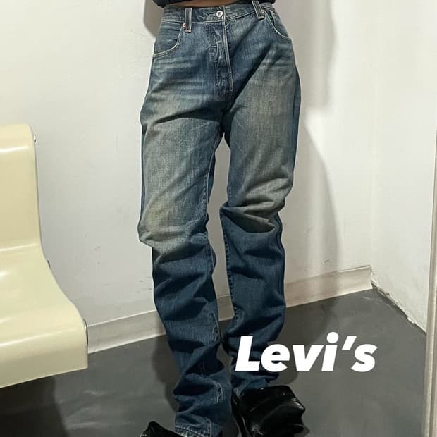 리바이스 501 데님팬츠