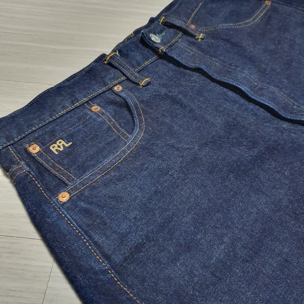 RRL 더블알엘 빈티지파이브포켓 이스트웨스트 34-35 택사이즈 36