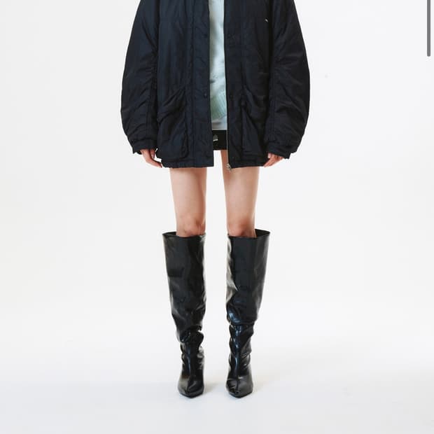 구해요)))킴마틴 패디드 나일론 워크 점퍼