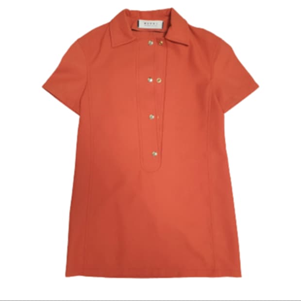 매장판 MARNI 마르니 반오픈 울원피스 40
