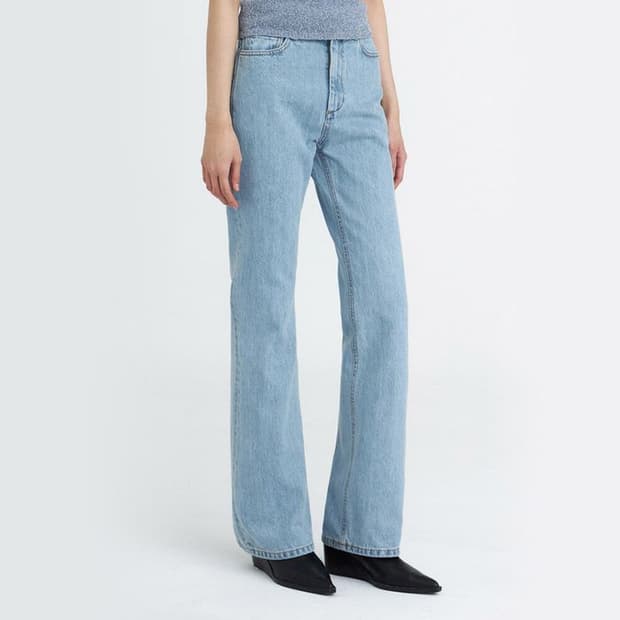 Youth bootcut denim pants (moon)