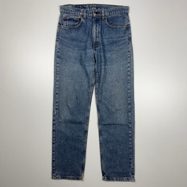 (32) 90s USA Made 리바이스 505 데님 팬츠