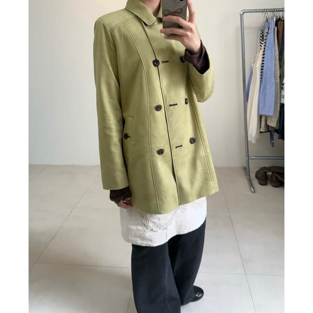 빈티지 스웨이드 자켓