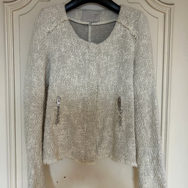 이로 트위드 자켓