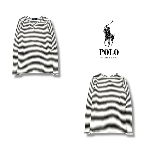 폴로랄프로렌 스트라이프 티셔츠 y14061