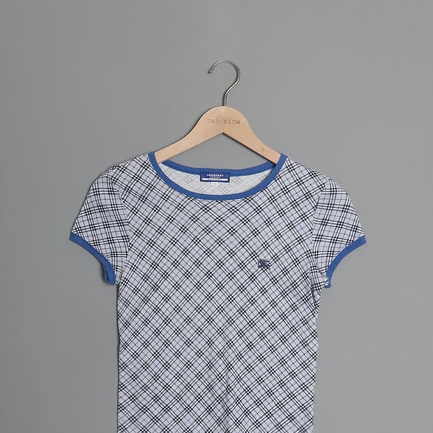 BURBERRY BLUE LABEL Check T-Shirts