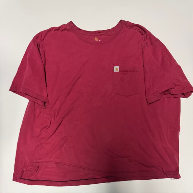 정품 칼하트 빅 사이즈 원 포켓 반팔 티셔츠 4XL