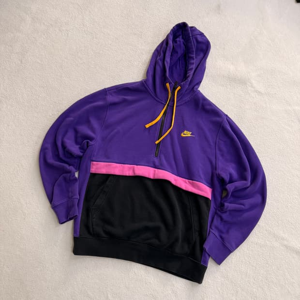 XL 나이키 반집업 후드티 0605T2