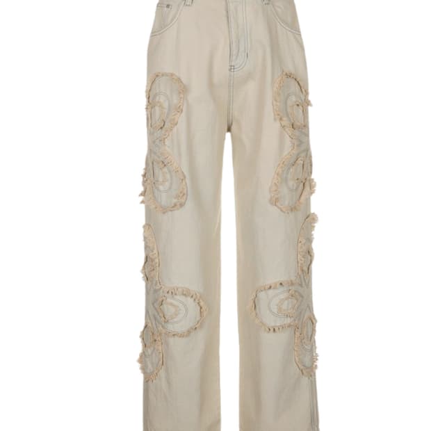 써저리 surgery 클로버 로고 패치 진 크림 s 