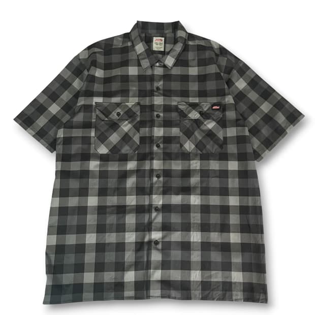 디키즈 체크 반팔셔츠 2XL