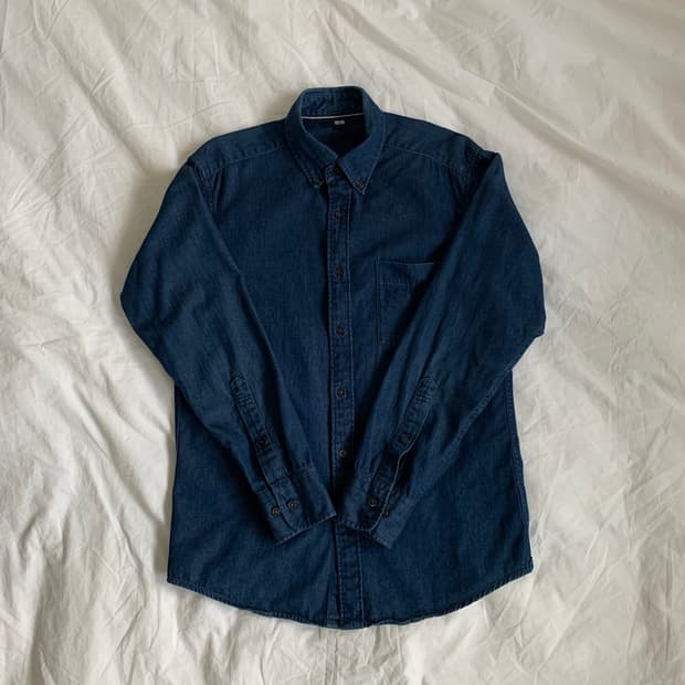 UNIQLO 데님 셔츠