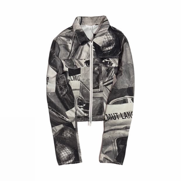 Helmut Lang Cuffed Denim Jacket