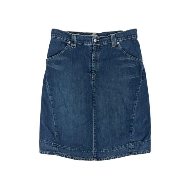 리바이스 엔지니어드 진 데님 스커트 (s)
