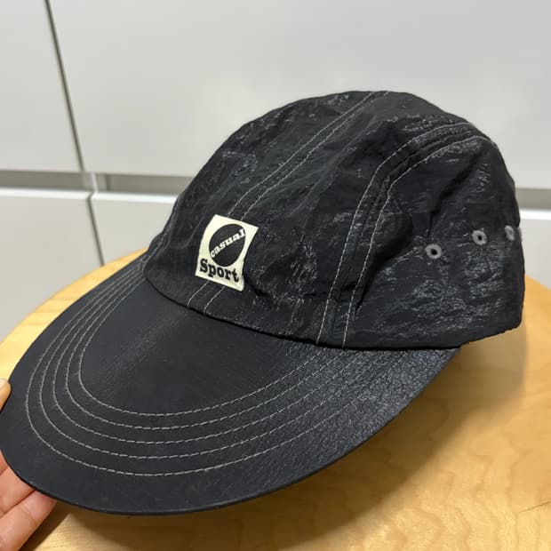 헤리티지플로스 스포츠 롱빌캡 모자 블랙