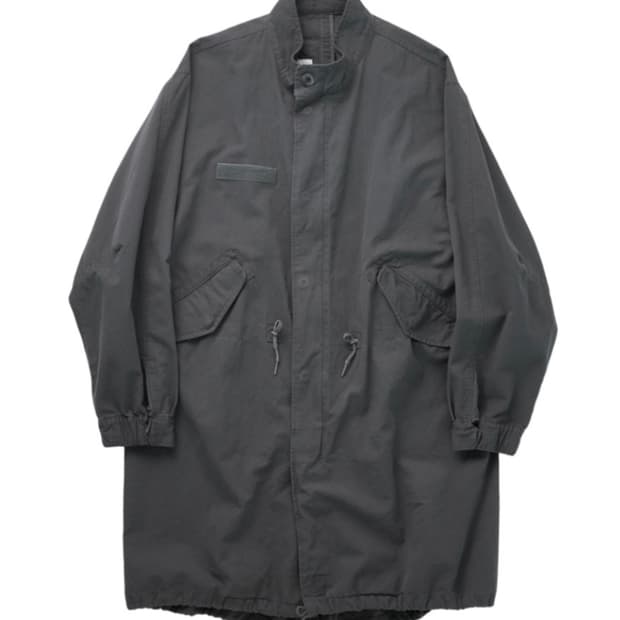 해칭룸 모즈파카 워시드 그래파이트 2사이즈