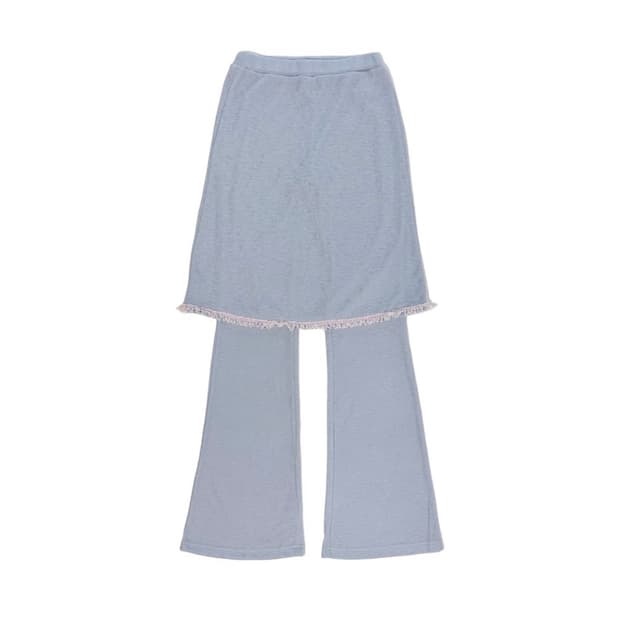 (구함) 지초이 ss24 레이스 스커트 팬츠