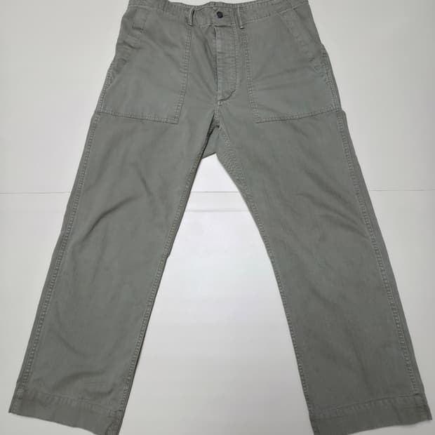 RRL(더블알엘) 헤링본 퍼티그 팬츠 34X32(기장수선 103cm) 팝